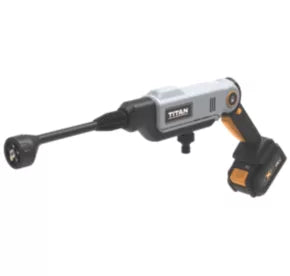 Titan Tti855prw 22bar 18v 1 X 5.0ah Li-ion Cordless Hand-held Pressure Washer (123pv) image 0