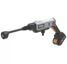 Titan Tti855prw 22bar 18v 1 X 5.0ah Li-ion Cordless Hand-held Pressure Washer (123pv) image 0