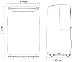GoodHome Malay Local air conditioner 220-240V 9000BTU image 8