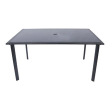 Krista Black Metal 6 seater Dining set image 5