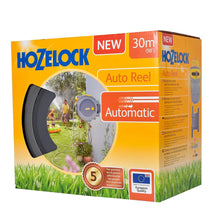 Hozelock Pro Auto-reel Wall-mounted Grey Auto Hose reel & hose (L)30m - Prevents Kinks & Tangles image 1