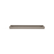 Ecopots Saucer Rectangular Taupe